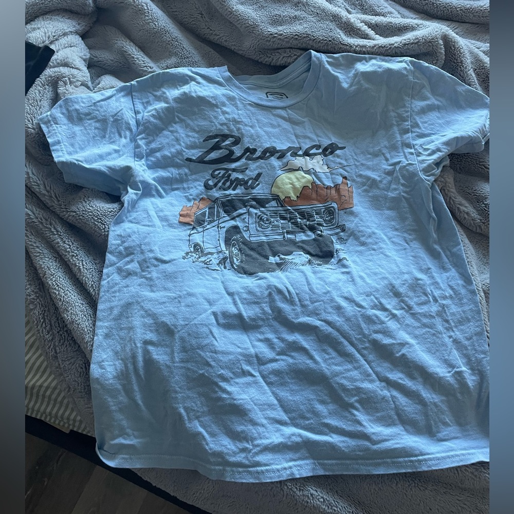 Blue Bronco T shirt